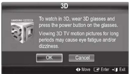 SAMSUNG PS50C6900YK - Gledanje 3D-slik - 1