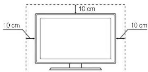 SAMSUNG PS50C6900YK - Instalacao com uma base Instalacao com um suporte de montagem na parede - 1