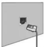 SAMSUNG PS50C6900YK - Connecting to a Wired Network - 4