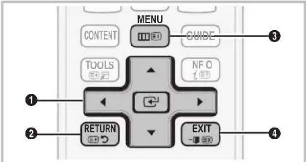 SAMSUNG PS50C6900YK - Navigation dans les menus - 1