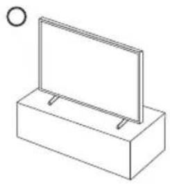 SAMSUNG TQ65LS03BSU - Précautions à prendre lors de l'installation du téléviseur sur un support - 1