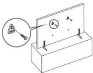 SAMSUNG TQ65LS03BSU - Television putoamisen estäminen - 1