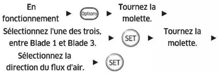 SAMSUNG AR-KH00EDZ - Contrôle individuel de la direction du flux d'air - 1
