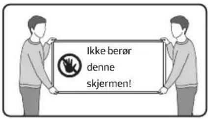 SAMSUNG TU43CU7105K - Hva er i esken? - 2