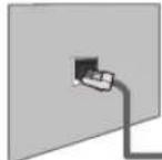 SAMSUNG LA46B650T1R - Vous pouvez connecter le réseau via un routeur. - 1