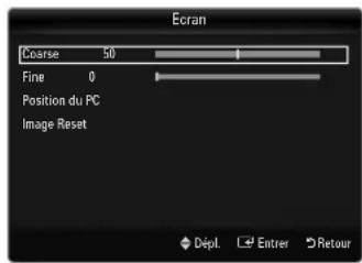 SAMSUNG LA46B650T1R - Position du PC - 1