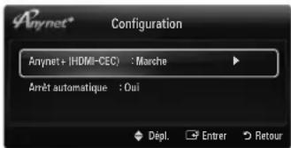 SAMSUNG LA46B650T1R - Arrêt automatique → Non / Oui - 2