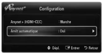 SAMSUNG LA46B650T1R - Arrêt automatique → Non / Oui - 3