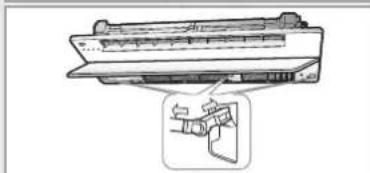 SAMSUNG PC4NUSKANDZ - Avant d'installer la grille, vous doivent connecter les clips de sécurité sur chaque cote de la grille afin que cette dernière ne tombe pas. - 6