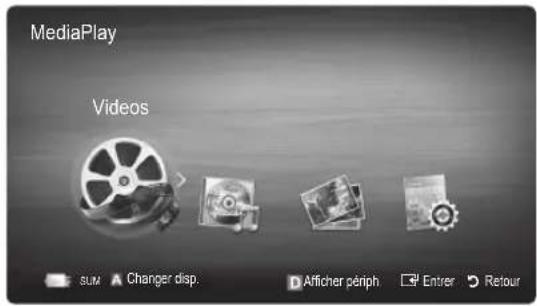 SAMSUNG LA40C550J1W - Media Play - 2