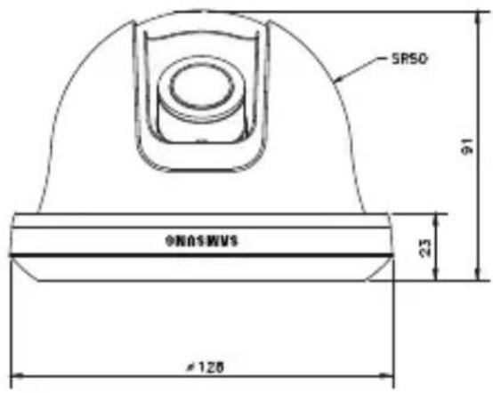 SAMSUNG SCC-B5343 - ■ Adjusting the camera direction - 3