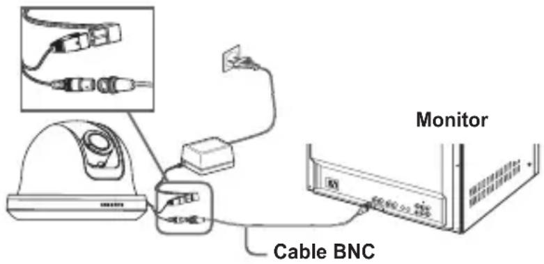 SAMSUNG SCC-B5343 - ■ Conexión de cables y cambio de la configuración - 1