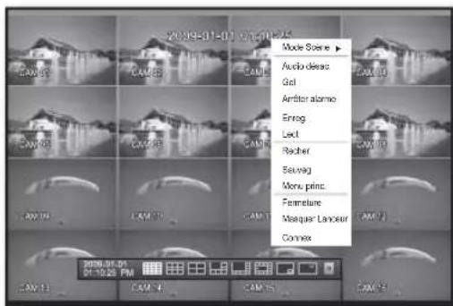 SAMSUNG SHR-6160 - Menu Écran Live (Direct) - 2