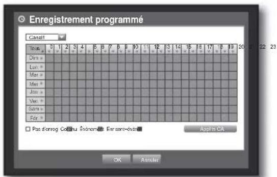 SAMSUNG SHR-6160 - Enregistrement programmé - 2