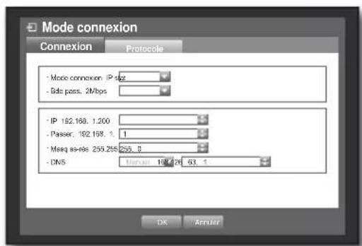 SAMSUNG SHR-6160 - Réglage de la connexion - 2