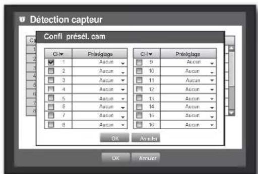 SAMSUNG SHR-6160 - Détection capteur - 3