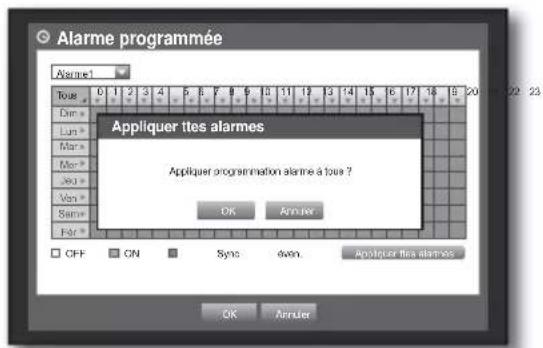 SAMSUNG SHR-6160 - Alarme programmée - 3