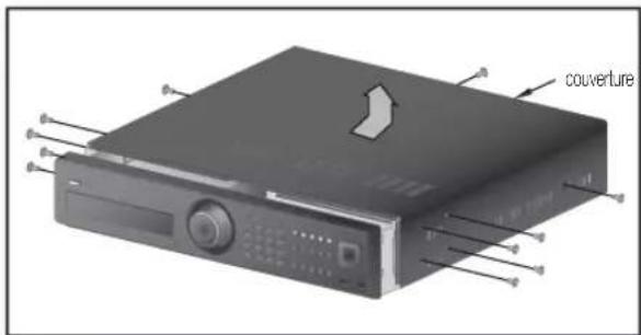 SAMSUNG SHR-6160 - Ajout d'un disque dur - 2