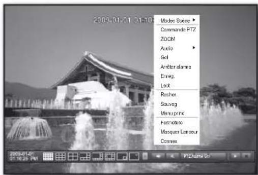 SAMSUNG SHR-6160 - Menu Écran Live (Direct) - 3