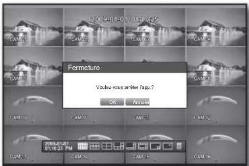SAMSUNG SHR-6160 - Arrêt du système - 1