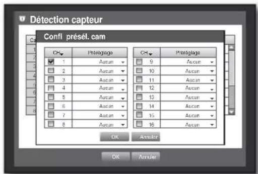 SAMSUNG SHR-7160 - Détection capteur - 3