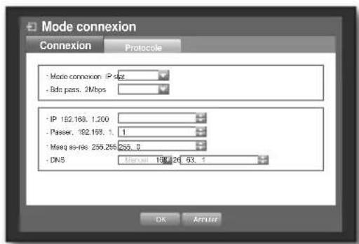 SAMSUNG SHR-7160 - Réglage de la connexion - 2