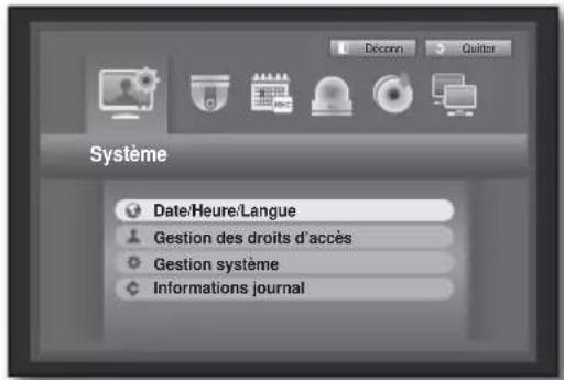 SAMSUNG SHR-7160 - Réglage de Date/Heure/Langue - 2