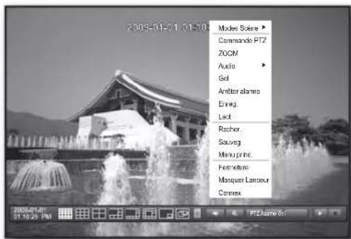SAMSUNG SHR-7160 - Menu Écran Live (Direct) - 3