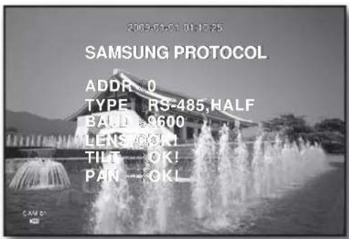 SAMSUNG SHR-7160 - Réglage de la caméra - 1