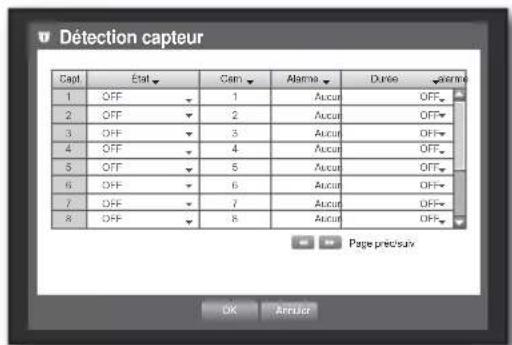 SAMSUNG SHR-7160 - Détection capteur - 2