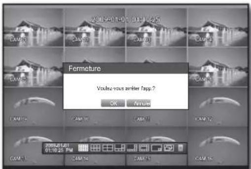 SAMSUNG SHR-7160 - Arrêt du système - 1