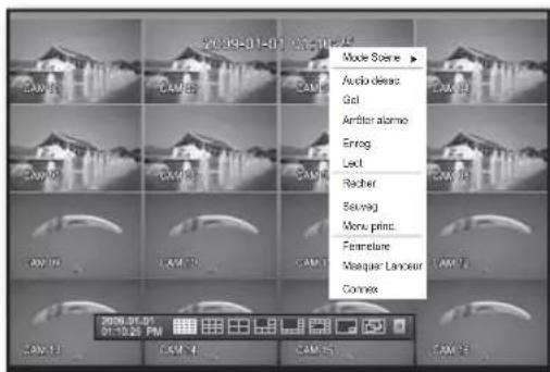 SAMSUNG SHR-7160 - Menu Écran Live (Direct) - 2