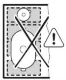 ELECTROLUX DMSL8350UO - Posizione errata delle pentole: - 1