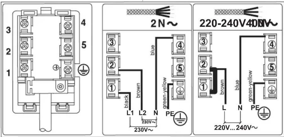 ELECTROLUX DMSL8350UO - Collegamento elettrico - 1