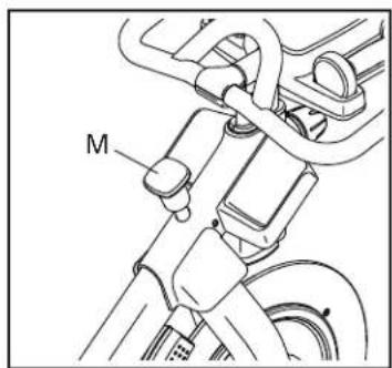 NordicTrack S22i - COMMENT UTILISER LE BOUTON DE FREIN - 2