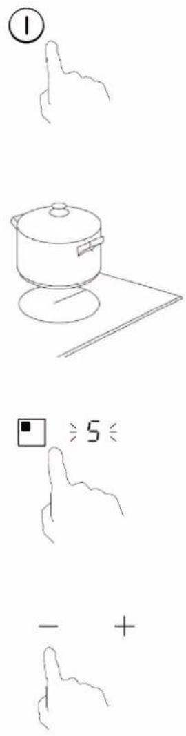 CANDY OCDJ642K - Hvis displayet blinker skiftevis med varmeindstillingen - 1