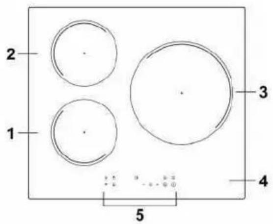 CANDY CI633CTTWIFI - Vue de dessus - 1