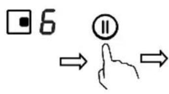 CANDY CIS633SETTWIFI - Using the Pause function - 2