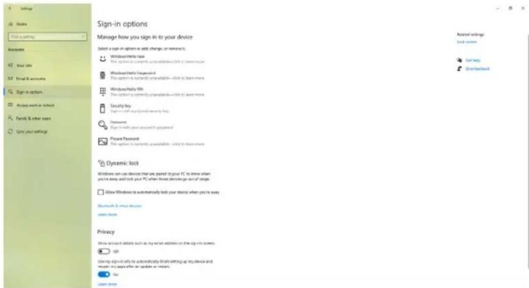 DELL P3424WEB - Configuration de Windows Hello - 3