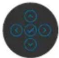 DELL P3424WEB - Bouton- du panneau frontal - 9
