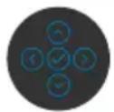 DELL P3424WEB - Bouton- du panneau frontal - 25