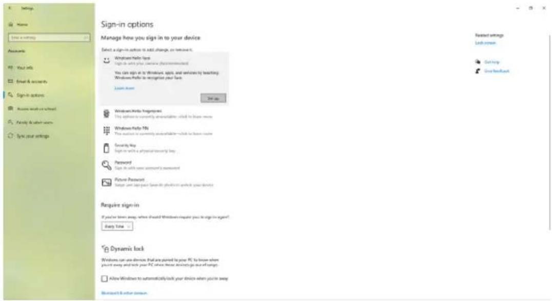 DELL P3424WEB - Configuration de Windows Hello - 5