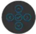 DELL P3424WEB - Bouton- du panneau frontal - 18