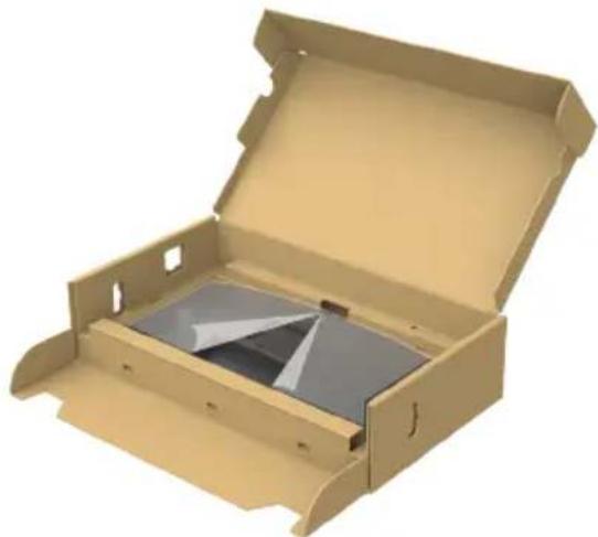 DELL P3424WEB - Pour fixer le socle du moniteur : - 4