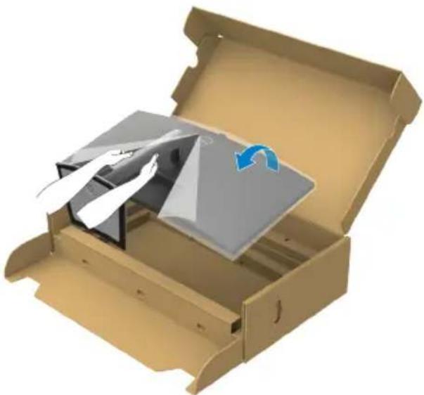 DELL P3424WEB - Pour fixer le socle du moniteur : - 6