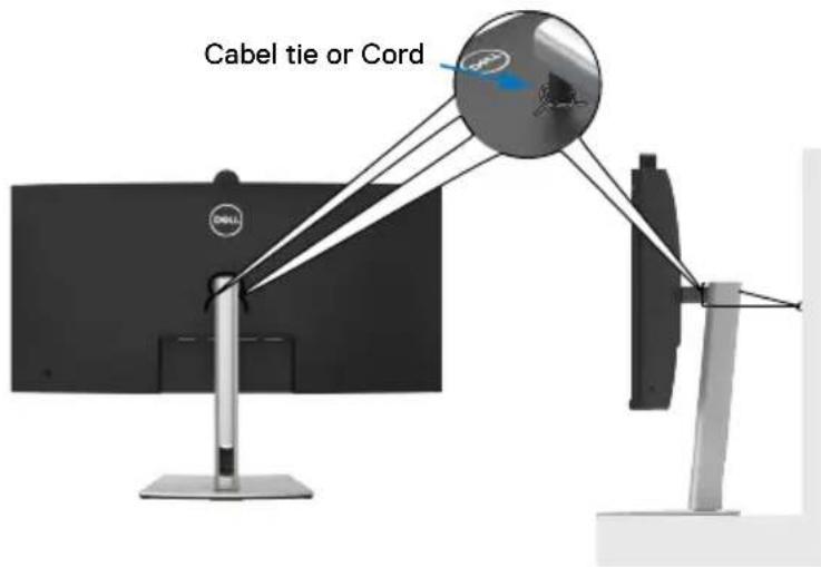 DELL P3424WEB - Pour connecter votre moniteur à un ordinateur : - 2