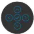 DELL P3424WEB - Bouton- du panneau frontal - 14