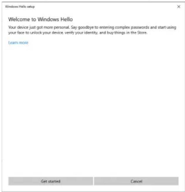 DELL P3424WEB - Configuration de Windows Hello - 6