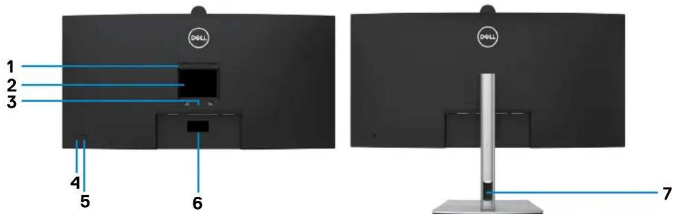 DELL P3424WEB - Vue de dos - 1