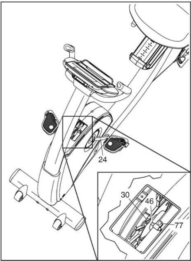 NordicTrack R35 - COMMENT RÉGLER LE CAPTEUR MAGNÉTIQUE - 1